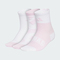 adidas阿迪达斯2025女大童GFX CRW SOCK 3P中袜优惠装KC2750