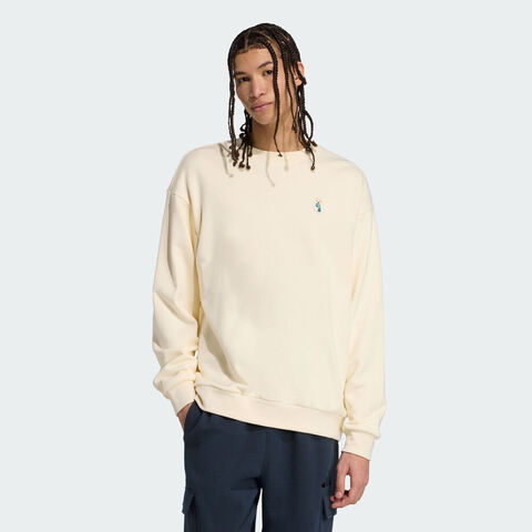 adidas阿迪达斯2025男子M DOG SOCK SWT针织无帽卫衣JX1085