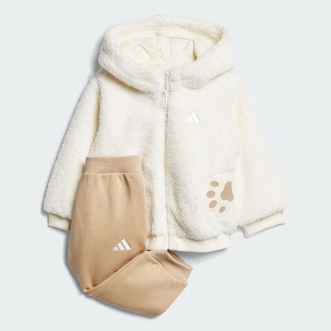 adidas阿迪达斯2025男婴童IN GFX FZHD SET长袖套服KB7416