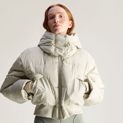 adidas阿迪达斯2025女子aSMC CROP PUF厚棉服KA0645