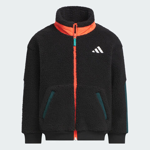 adidas阿迪达斯2025男小童LK BOA JKT厚棉服KC5337