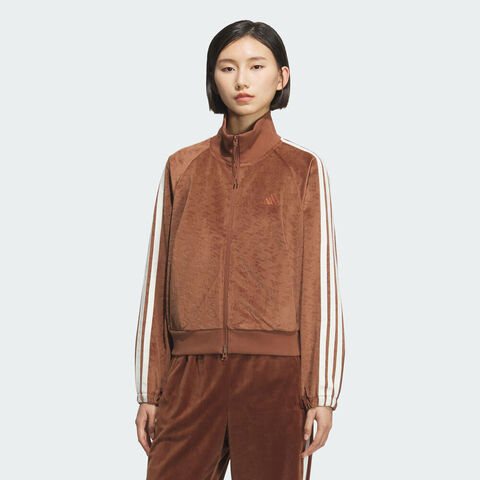 adidas阿迪达斯2025女子S VL JKT针织无帽外套KC0175