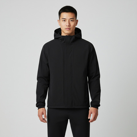 adidas阿迪达斯2025男子WUZONG WARM JKT梭织连帽外套KS6483