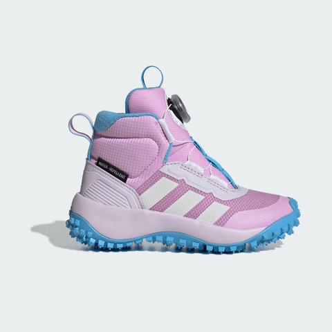 adidas阿迪达斯2025女小童FORTATRAIL BOA K女训童装JR3107