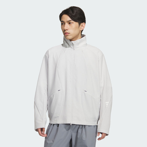 adidas阿迪达斯2025男子FUSTL M WV JKT2梭织无帽外套KC0148