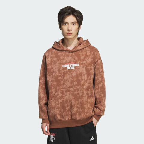 adidas阿迪达斯2025男子GSH HOODIE针织连帽卫衣KC2781