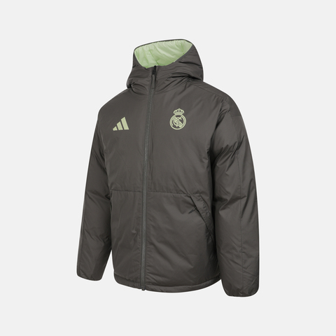 adidas阿迪达斯2025男子REAL SZN DW JK厚羽绒服-短JN3077