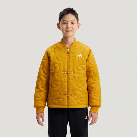 Adidas Kids阿迪儿童2025男大童JB 3S PAD JKT厚棉服KV6913