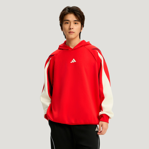 adidas阿迪达斯2025男子BB LNY HOODIE针织连帽卫衣KT0620