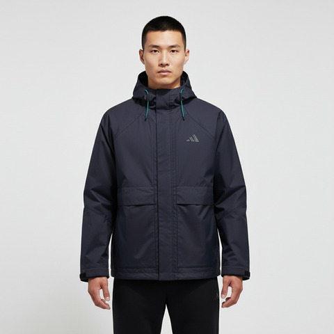 adidas阿迪达斯2026男子TH WV JKT梭织连帽外套KR2495
