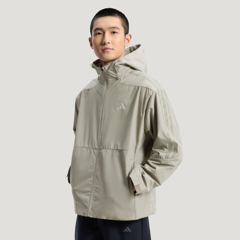 adidas阿迪达斯2026男子TH 3 IN 1 JKT梭织连帽外套KW4766