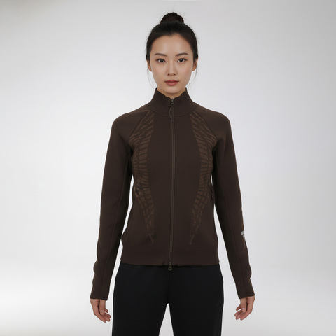 Adidas FOS阿迪先锋运动2026女子FOS W KNWEA JKT针织无帽外套KR7545