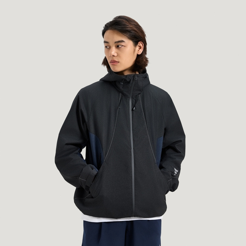 Adidas FOS阿迪先锋运动2026男子FOS M WV DN JKT梭织连帽外套KG0736