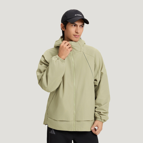 adidas阿迪达斯2026男子XPL WR TSN JKT梭织连帽外套KD4383