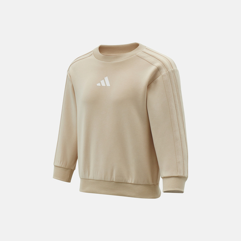 Adidas Kids阿迪儿童2026男大童JK EPP KN CREW针织无帽卫衣KW1208