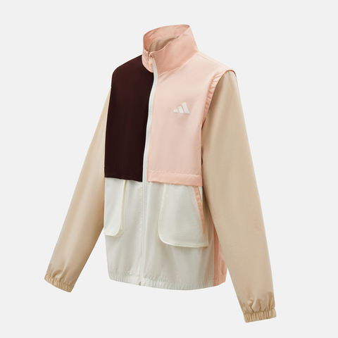 Adidas Kids阿迪儿童2026女小童LK WV JKT梭织无帽外套KH0239