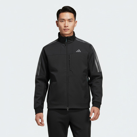 adidas阿迪达斯2026男子TH SOFTSHELL J2梭织无帽外套KR0932