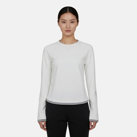 Adidas FOS阿迪先锋运动2026女子FOS W TEE LS2针织无领长TKU5430