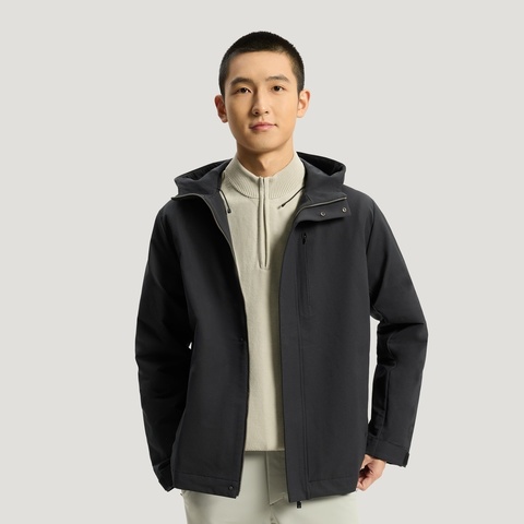 adidas阿迪达斯2026男子WUZONG WEN JKT梭织连帽外套KG0826