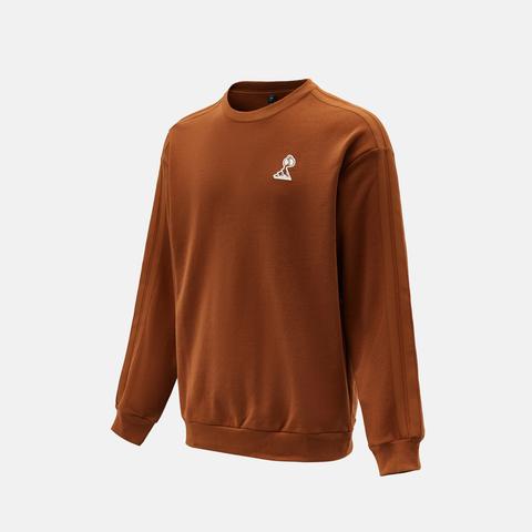 adidas阿迪达斯2026男子M COFFEE SWEAT针织无帽卫衣JZ5069