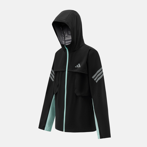 Adidas Kids阿迪儿童2026男大童JK PE JKT HOODY梭织连帽外套KG5959