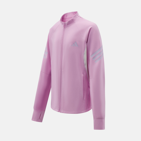 Adidas Kids阿迪儿童2026女大童JG PE KN JKT针织无帽外套KS8091