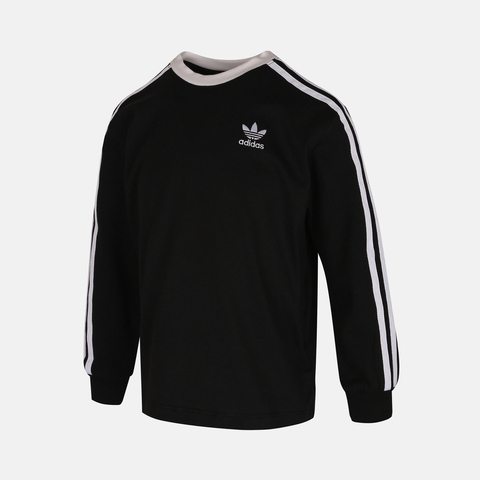 Adidas Kids阿迪儿童2026男大童JK LS TEE针织无领长TKW9607