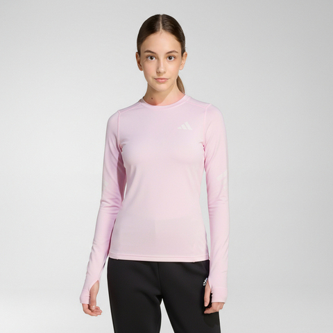 Adidas Kids阿迪儿童2026女大童JG PE LS TEE针织无领长TKG5968