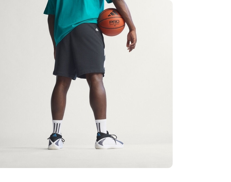 阿迪达斯KP943黑/白】adidas阿迪达斯2026男子ANTED SHORT针织短裤JZ6996