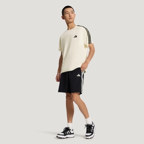 阿迪达斯CA254黑/白】adidas阿迪达斯2026年男子ST 3ST SHO短裤KX0496