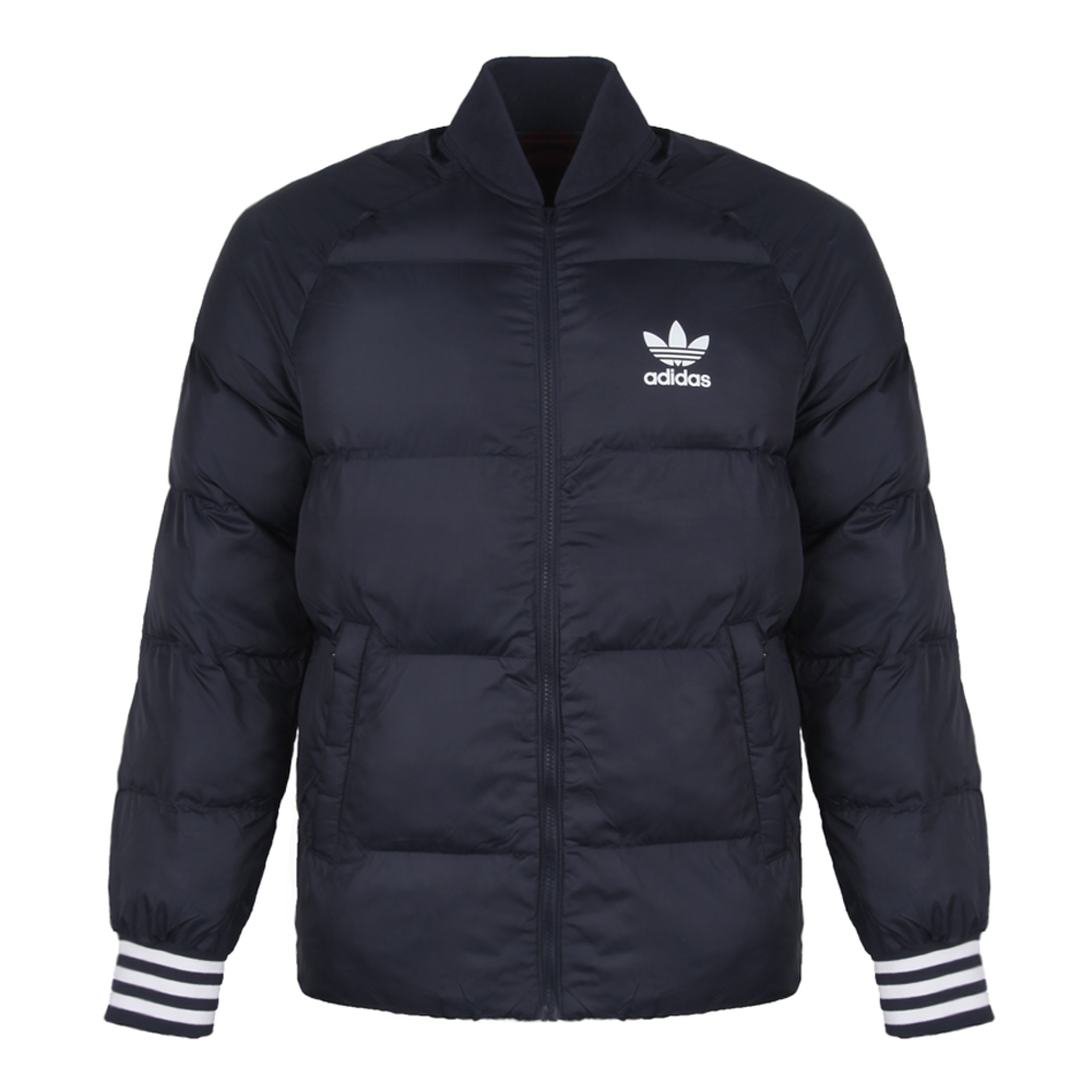 adidas originals阿迪三叶草新款男子sst jacket系列棉服br4795