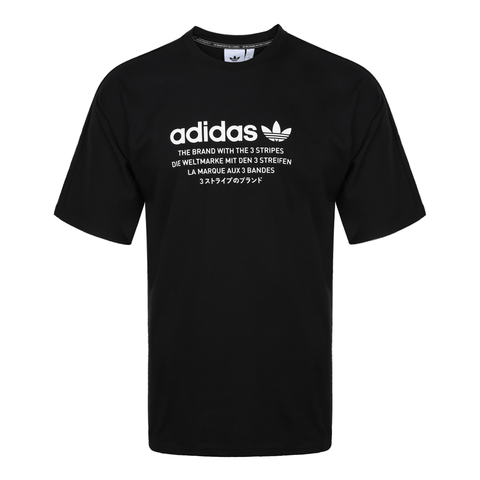 adidas Originals阿迪三叶草男子NMD T-SHIRT圆领短T恤DH2248