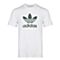 adidas Originals阿迪三叶草男子TREFOIL T-SHIRT圆领短T恤DH5773