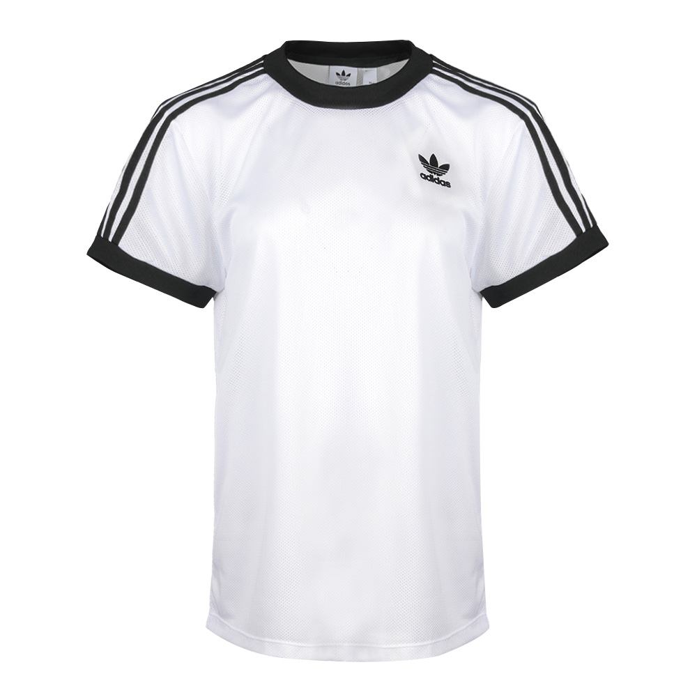 adidas originals阿迪三叶草2019女子3 stripes tee短袖t恤eb6489