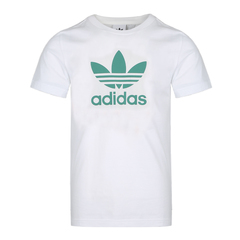 adidas Originals阿迪三叶草2020男子TREFOIL T-SHIRT圆领短T恤FM3789