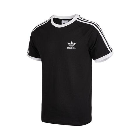 Adidas Original阿迪达斯三叶草2022男子3-STRIPES TEE短袖T恤GN3495
