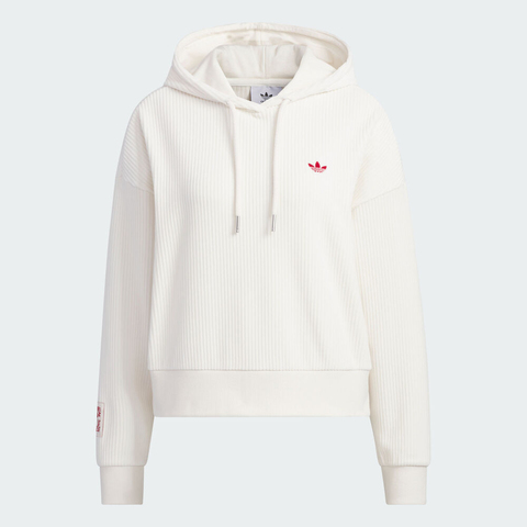 adidas Originals阿迪三叶草2022女子MF PF HOODY W针织连帽套衫HY7283