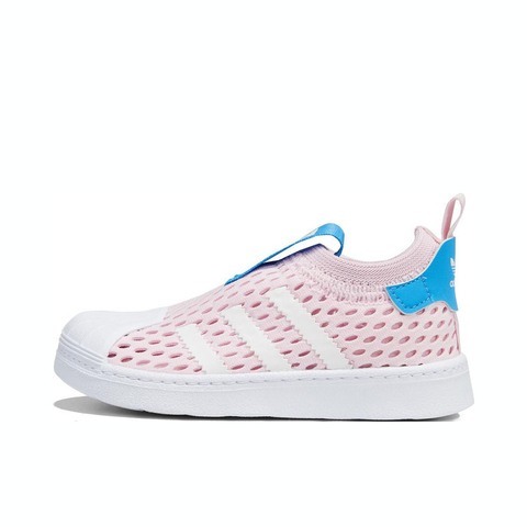 adidas Originals阿迪三叶草2023女婴童SUPERSTAR 360 2.0 I三叶草休闲鞋FZ5607