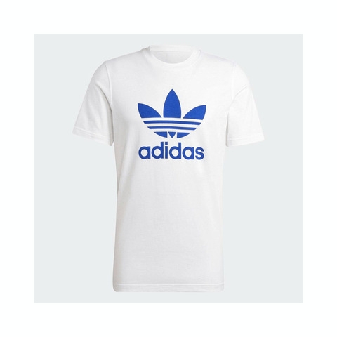 adidas Originals阿迪三叶草2023男子TREFOIL T-SHIRT圆领短T恤IA4813