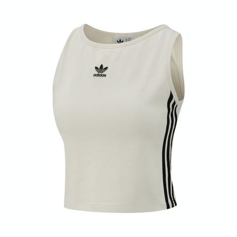 adidas Originals阿迪三叶草2024女子3S PAD TANK休闲背心JI6861