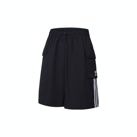 adidas Originals阿迪三叶草2024女子3S CARGO SHORTS针织短裤JH1077