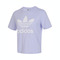 adidas Originals阿迪三叶草2024女子TRFL TEE BOXY圆领短TIN8439