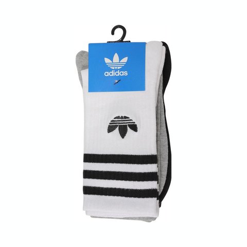 adidas Originals阿迪三叶草2024中性CREW SOCK 3PP袜子JP1277