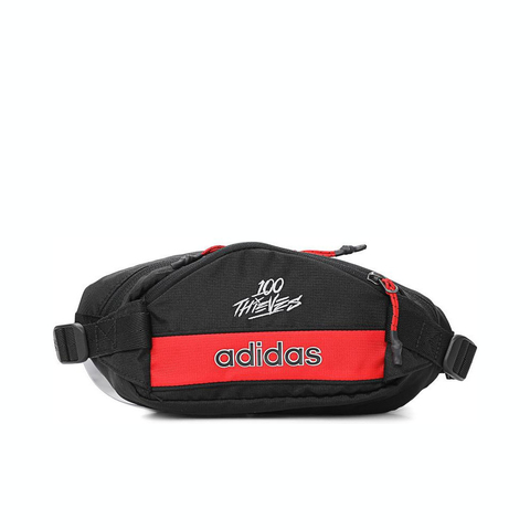 adidas originals阿迪三叶草2024中性100T BAG腰包JE0318