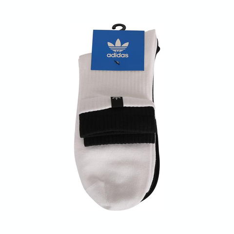 adidas Originals阿迪三叶草2025中性2L ANKL SOCK 2P短袜优惠装JC8620