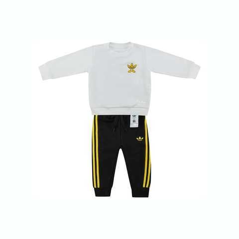 adidas Originals阿迪三叶草2025男婴童CREW SET长袖套服JD0475