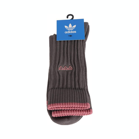 Adidas Original阿迪三叶草2025中性CREW SOCK 1PP中袜JX9052