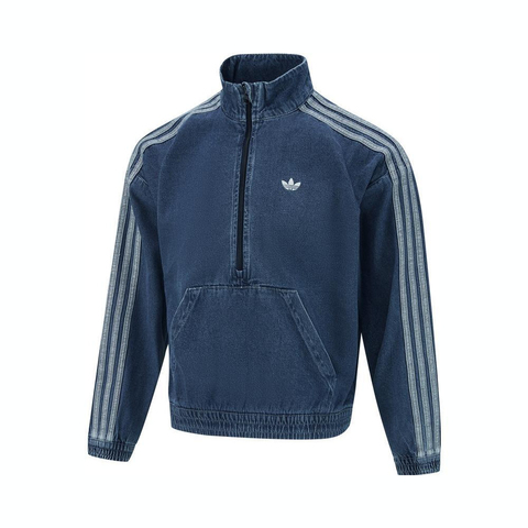 adidas Originals阿迪三叶草2025男大童JACKET牛仔外套JC7878