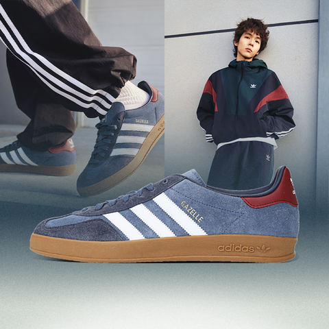 Adidas Original阿迪三叶草2025中性GAZELLE INDOORORI-CLASSICJI3522