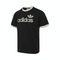 Adidas Original阿迪三叶草2025男子SIMPLE TEE针织无领短TJC8372